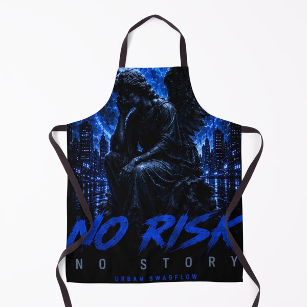 Item preview, No Risk No Story – Dark Urban Streetwear Tee designed and sold by UrbanSwagFlow.