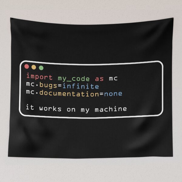 Item preview, The code is full of bugs - Terminal Programmer Bug Humor designed and sold by charlypicazo.