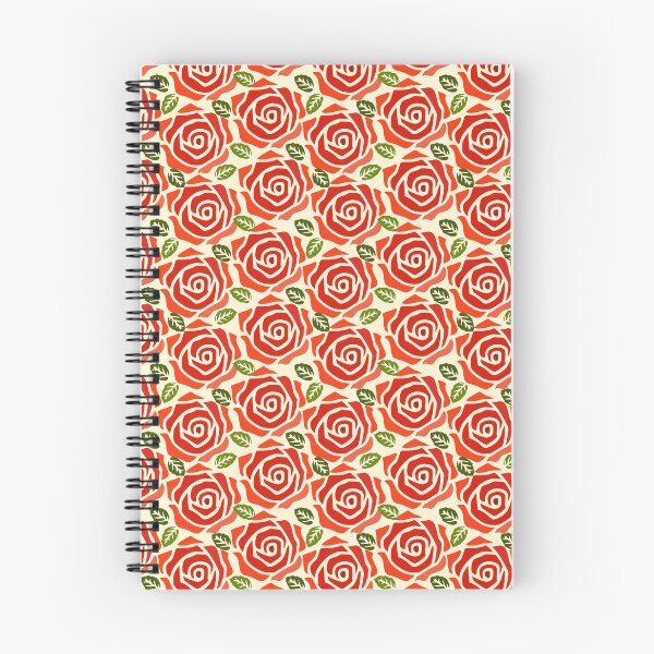 Item preview, Red Rose Floral Pattern Retro Botanical Valentine Romantic designed and sold by Zaya_art.