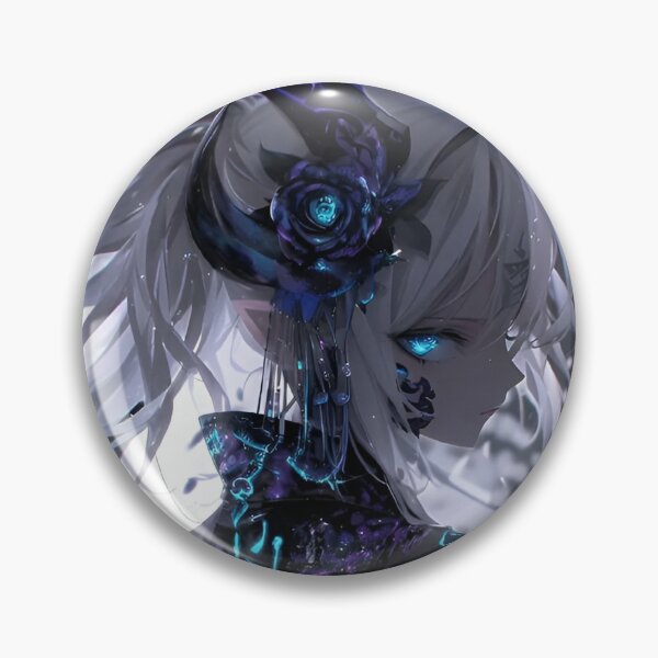Item preview, Eclipse Rose Oni | Neon Shadow Samurai Fantasy Art designed and sold by Dyan4.
