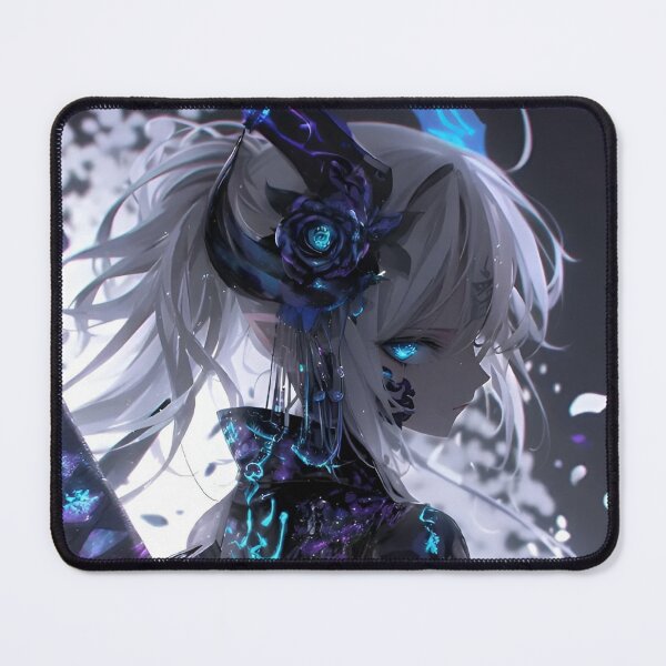 Item preview, Eclipse Rose Oni | Neon Shadow Samurai Fantasy Art designed and sold by Dyan4.