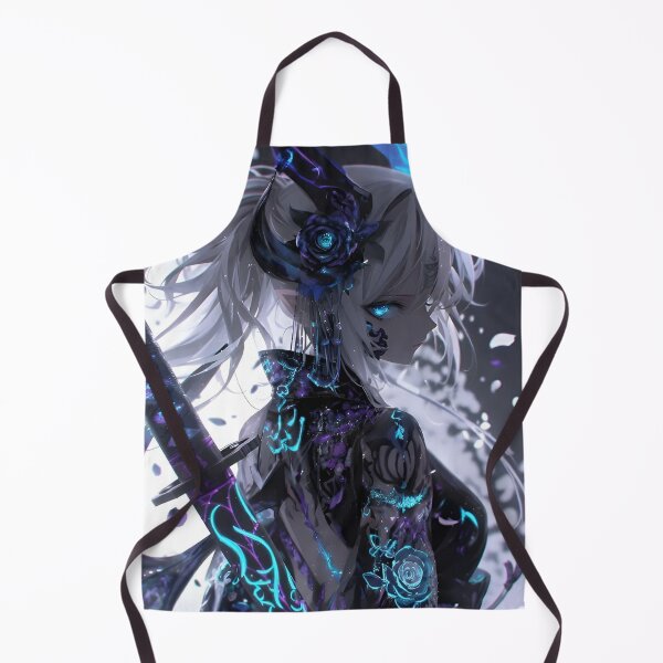 Item preview, Eclipse Rose Oni | Neon Shadow Samurai Fantasy Art designed and sold by Dyan4.