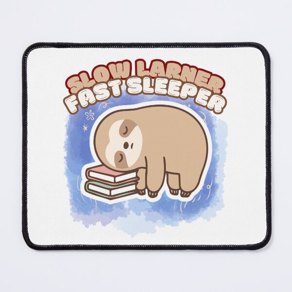 Item preview, Cute Sloth T-Shirt Slow Learner Fast Sleeper Funny Student Joke Back to School Gift for Teen Lazy designed and sold by E20STUDIO.