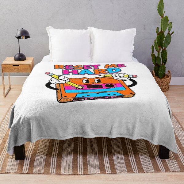 Item preview, Reset Me Hard Funny Retro Cassette Tape 80s Innuendo Adult Humor designed and sold by SkTee2k.