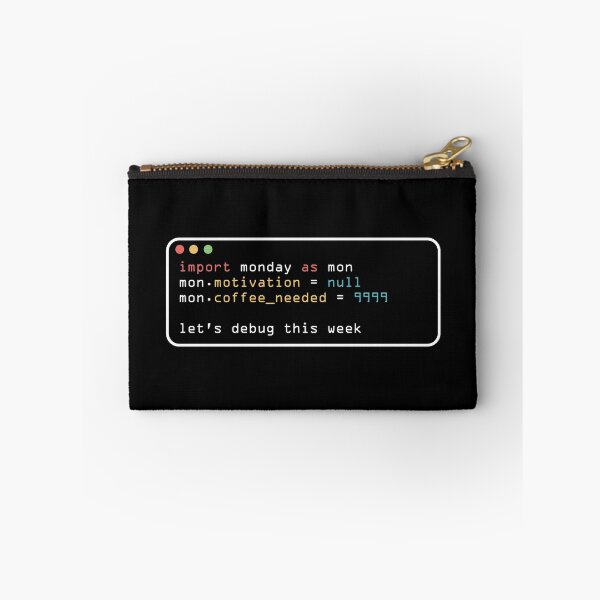 Item preview, Terminal Design Programmer humor for Monday designed and sold by charlypicazo.