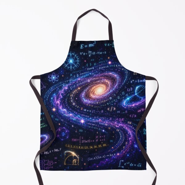 Item preview, COSMIC CODE GALAXY – Mathematical Formulas, Algorithms & Programming Universe Design designed and sold by PenchalaPrabhas.