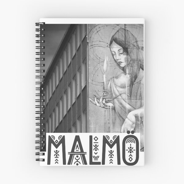 Item preview, Malmö Sweden Street Art Poster | Scandinavian Urban Photography Design T-Shirt designed and sold by ButterflyMafia.