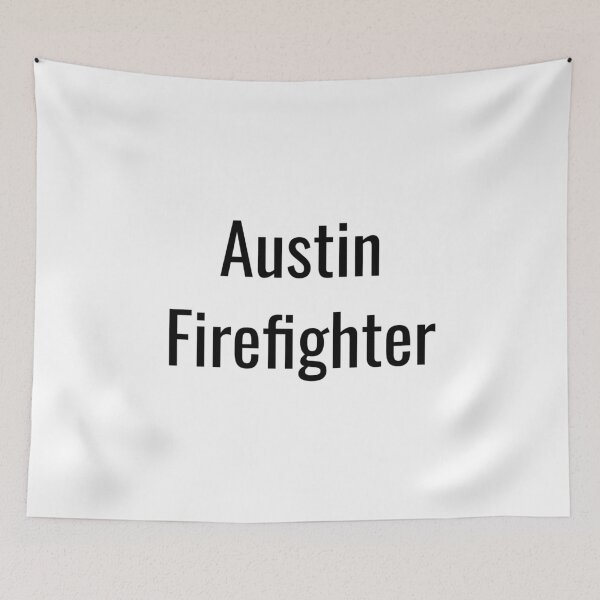 Item preview, Austin Firefighter (Black Text) designed and sold by City Makers.