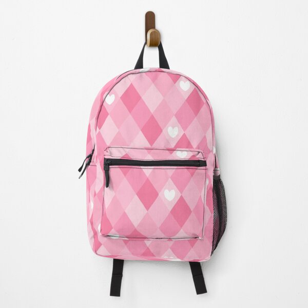 Item preview, Pink Argyle Heart Pattern Cute Girly Valentine Preppy designed and sold by Zaya_art.
