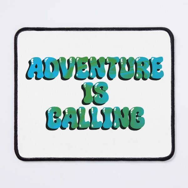 Item preview, Adventure is calling blue designed and sold by Sticker32123.