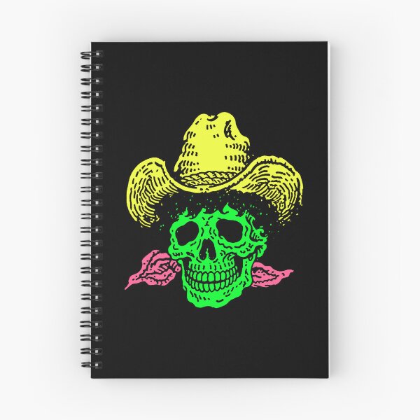 Item preview, Neon Cowboy Skull Western Outlaw designed and sold by trajeado14.