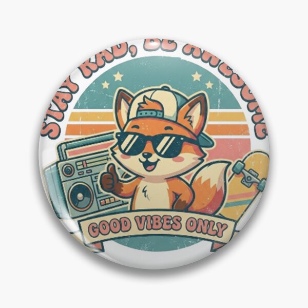 Item preview, Stay Rad, Be Awesome - Good Vibes Only designed and sold by SimonFernando.