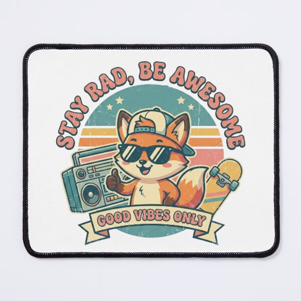 Item preview, Stay Rad, Be Awesome - Good Vibes Only designed and sold by SimonFernando.