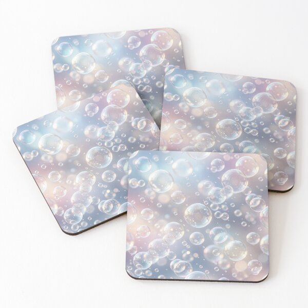 Item preview, Dreamscape Bokeh Bubbles Seamless Pattern designed and sold by MoonwoodStudio.