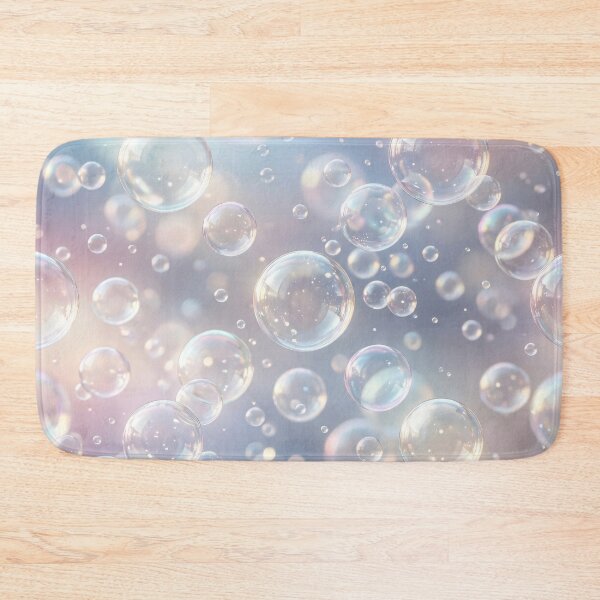 Artikelvorschau, Dreamscape Bokeh Bubbles Seamless Pattern entworfen und verkauft von MoonwoodStudio.