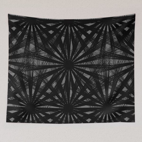 Item preview, Abstract pattern retro black. designed and sold by Yenday.