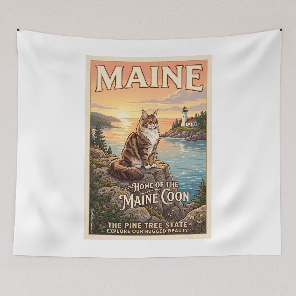 Item preview, The Main Coon Cat designed and sold by Theodor Decker.