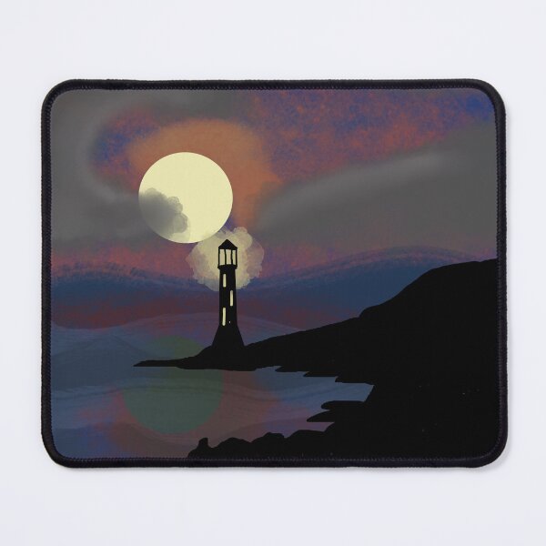Item preview, Lighthouse sunset designed and sold by Akasha1003.