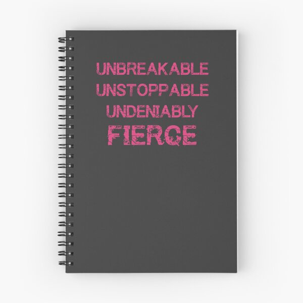 Item preview, Undeniably Fierce - Text Only Version designed and sold by TheThankfulTyne.