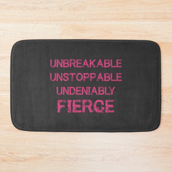 Item preview, Undeniably Fierce - Text Only Version designed and sold by TheThankfulTyne.