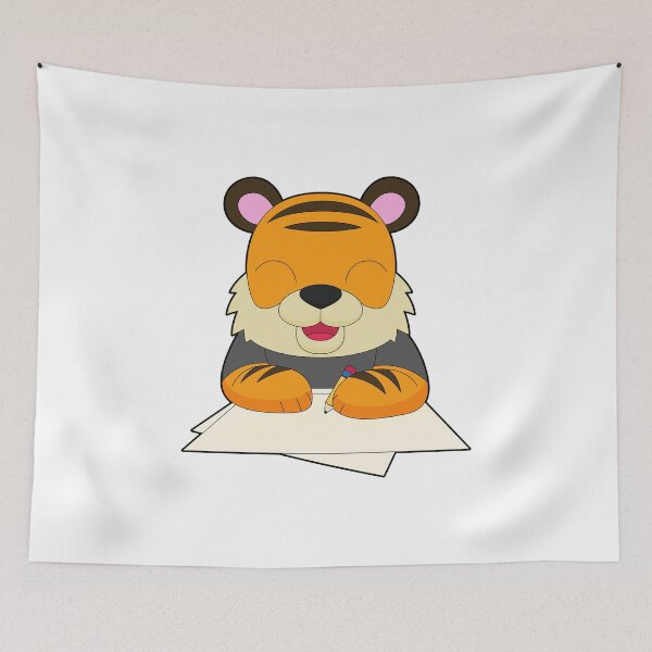 Item preview, Tiger Pupil Pencil School designed and sold by Snabdesign84.