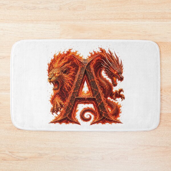 Item preview, Emberborn Zodiac Letter A designed and sold by BlissBlvdShop.
