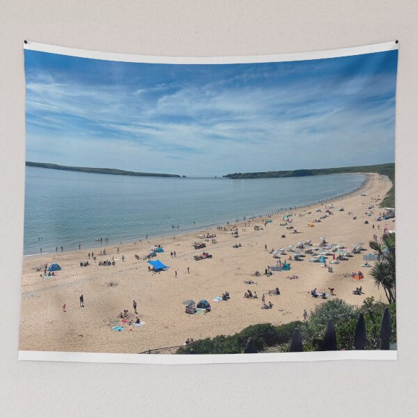 Item preview, Tenby South Beach, Sandy Dunes and Calm Sea designed and sold by Violaman.