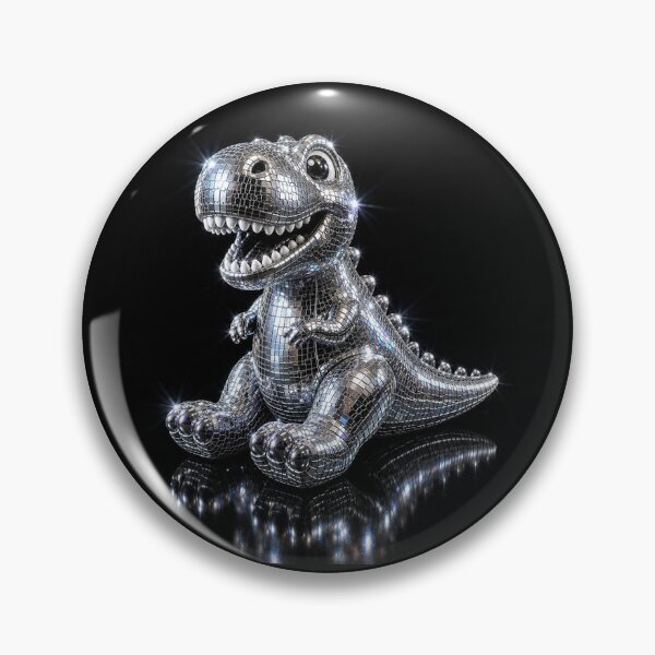 Item preview, Disco Dino Mirror Ball Dinosaur designed and sold by BuyOneFree.