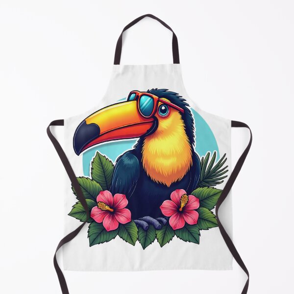 Item preview, Cool Toucan with Sunglasses Tropical Summer Vibes designed and sold by Luna-Flow.