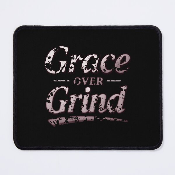 Item preview, Grace Over Grind Distressed Streetwear Typography designed and sold by TrinovaCreates.