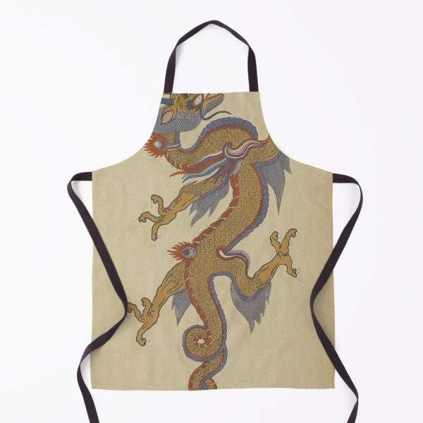 Item preview, Vintage Japanese Yellow Dragon - Oryu Koryu Shinto Mythology Art designed and sold by vekotpu.