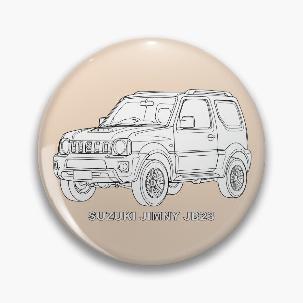 Item preview, Suzuki Jimny 4x4 Illustration designed and sold by the-cc.