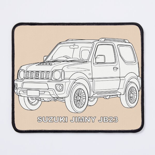 Artikelvorschau, Suzuki Jimny 4x4 Illustration entworfen und verkauft von the-cc.
