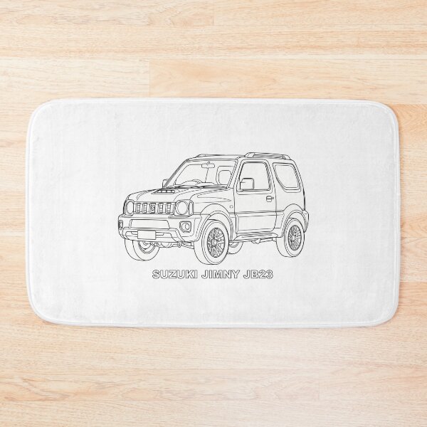 Item preview, Suzuki Jimny 4x4 Illustration designed and sold by the-cc.