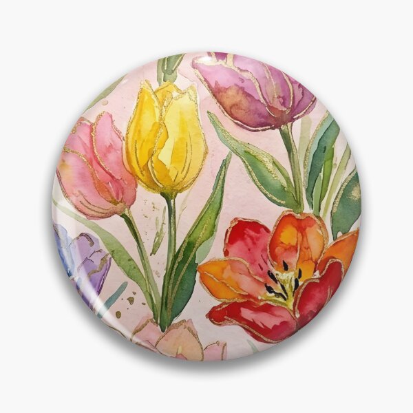 Item preview, Colorful Tulips Flowers designed and sold by GraphicsClub.