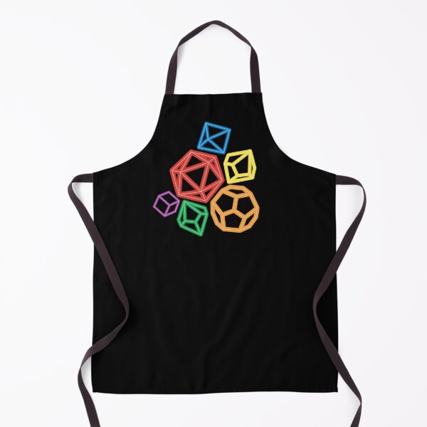 Item preview, Neon Pride Dice Set | Rainbow RPG Dice for Tabletop Gamers designed and sold by Hallowed Artistry.