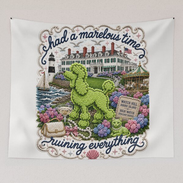 Artikelvorschau, m4rvelous time - rhode island house - ruining 3verything entworfen und verkauft von taylorvinyls.