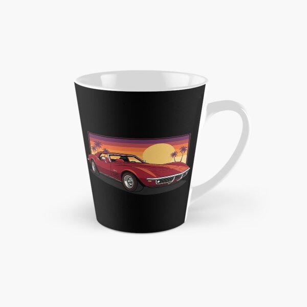 Item preview, C3 Stingray Retro Sunset Red Coupe Classic Muscle Car designed and sold by Off-Road-Zone.