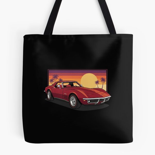 Item preview, C3 Stingray Retro Sunset Red Coupe Classic Muscle Car designed and sold by Off-Road-Zone.
