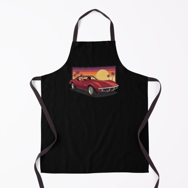 Item preview, C3 Stingray Retro Sunset Red Coupe Classic Muscle Car designed and sold by Off-Road-Zone.