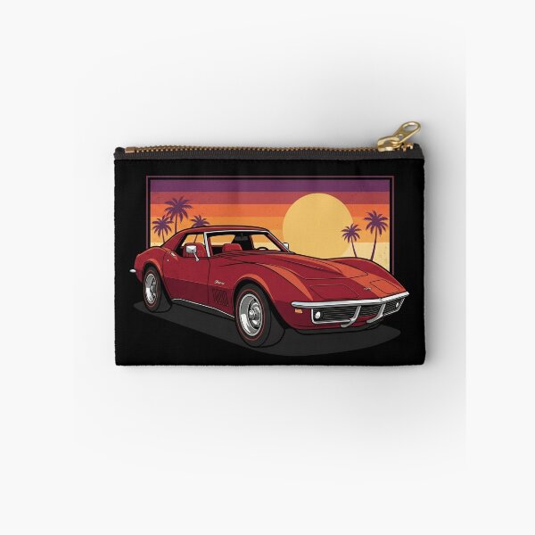 Item preview, C3 Stingray Retro Sunset Red Coupe Classic Muscle Car designed and sold by Off-Road-Zone.