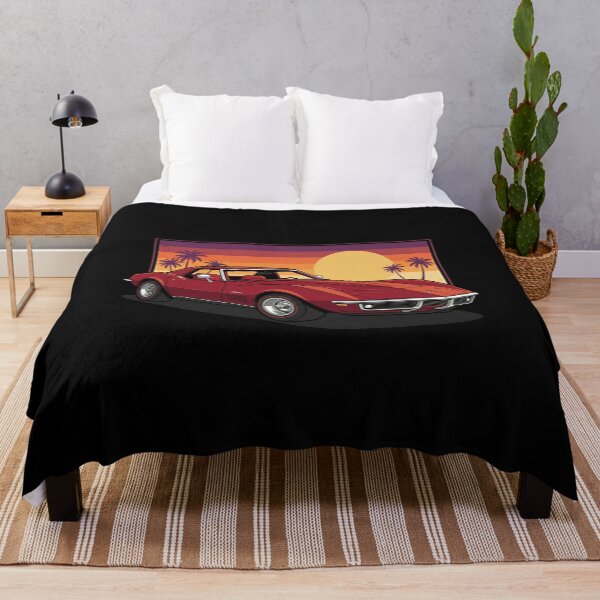 Item preview, C3 Stingray Retro Sunset Red Coupe Classic Muscle Car designed and sold by Off-Road-Zone.
