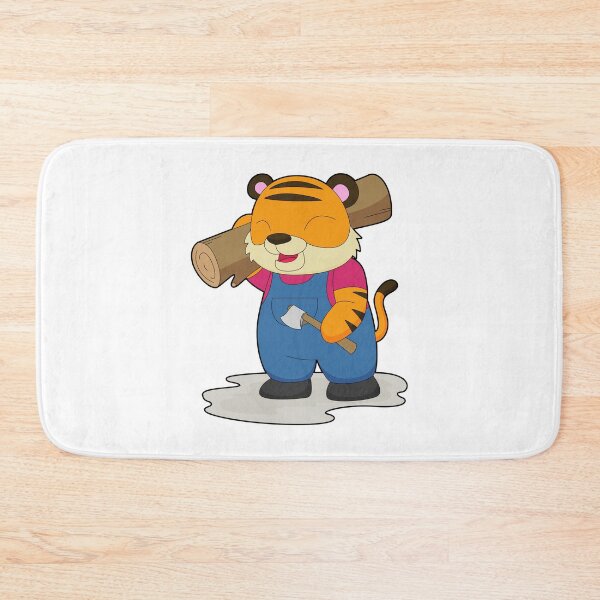 Item preview, Tiger Lumberjack Wood Forest designed and sold by Snabdesign84.