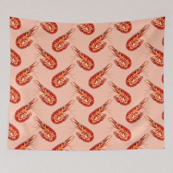 Item preview, Ocean Life Coastal Pattern Collection | Seahorses, Stingrays, Tropical Fish & Shrimp | Nautical Marine Surface Pattern Designs designed and sold by VirtuallyCreativ .