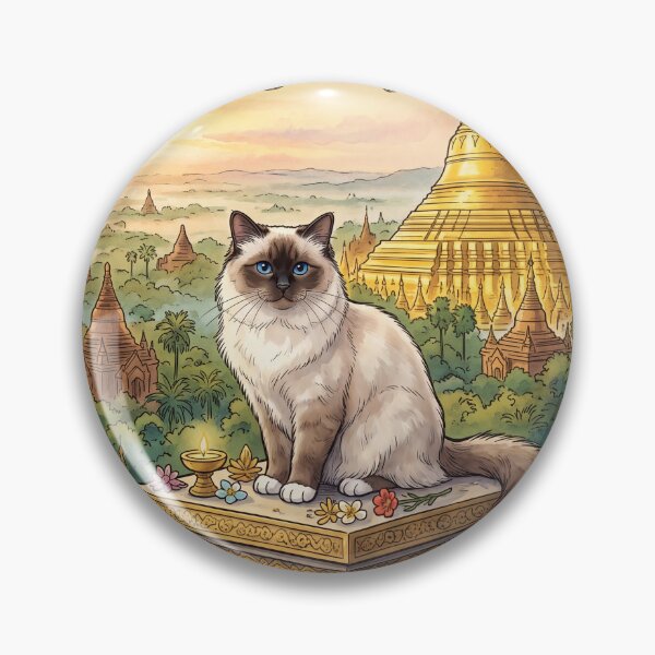 Item preview, The Sacred Birman Cat designed and sold by Theodor Decker.