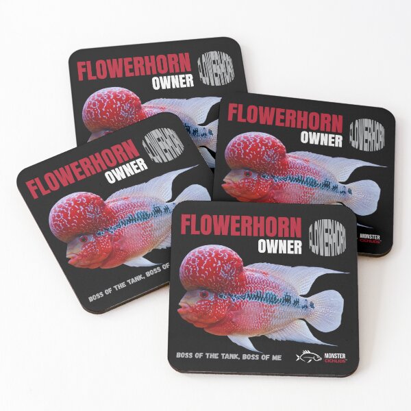 Item preview, Flowerhorn Owner Boss of the Tank designed and sold by MonsterCichlidsTV.