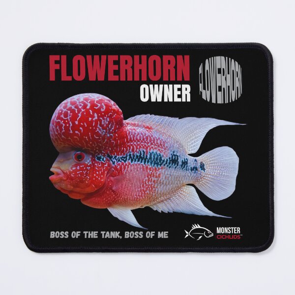 Item preview, Flowerhorn Owner Boss of the Tank designed and sold by MonsterCichlidsTV.