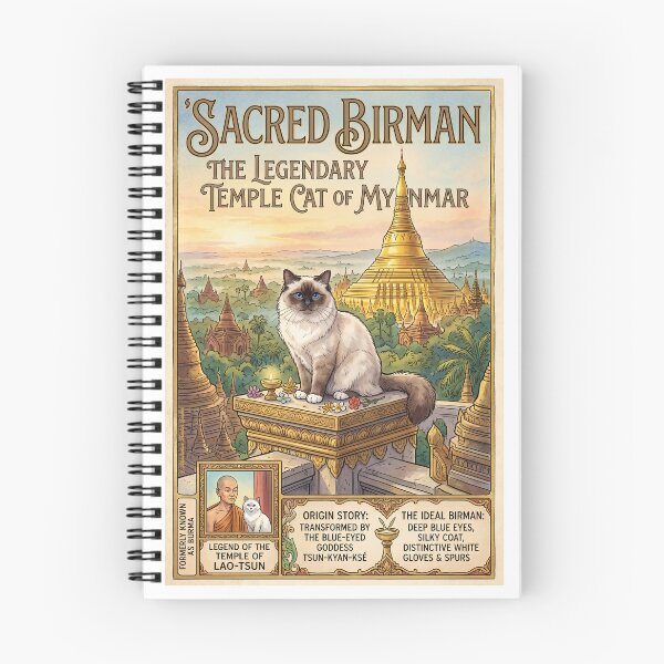 Item preview, The Sacred Birman Cat designed and sold by Theodor Decker.