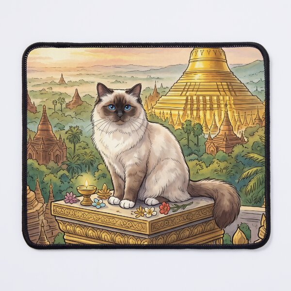 Item preview, The Sacred Birman Cat designed and sold by Theodor Decker.