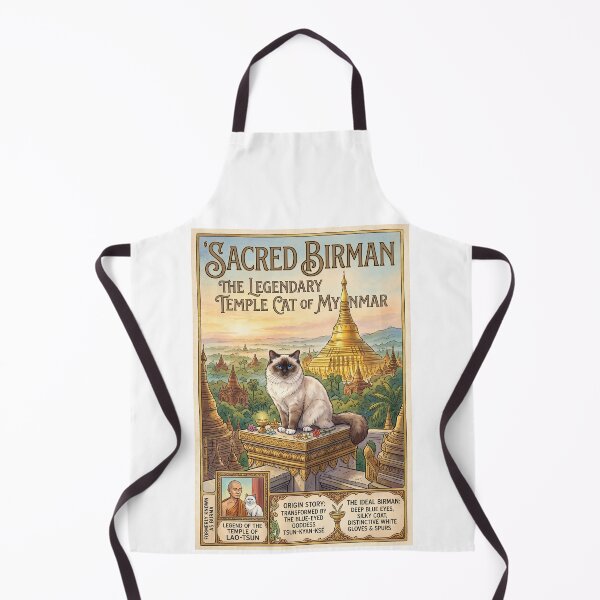 Item preview, The Sacred Birman Cat designed and sold by Theodor Decker.